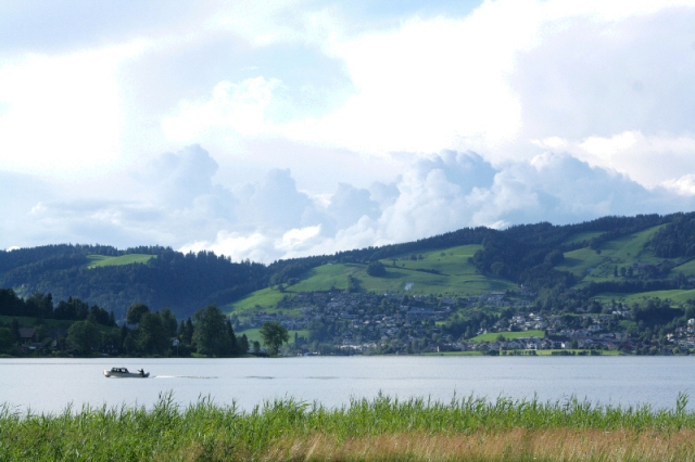 The Agerisee in Morgarten, Switzerland