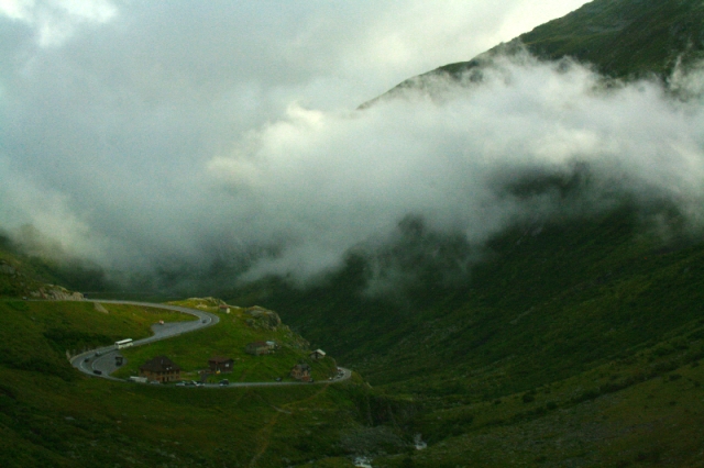 A Bus Ride on the Gotthard Pass